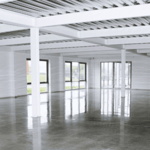 industrial concrete floor